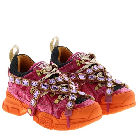 gucci bling sneakers|Gucci bedazzled sneakers.